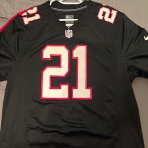 Atlanta Falcons Jersey| Deion Sanders #21| Retro Throwback Nike jersey| Size: L